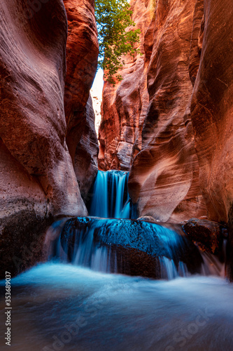 Kanarra Creek - Wanderung im Zion Nationalpark - mystische Höhlen mit Hühnerleitern