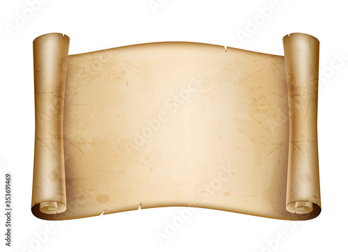 old paper scroll