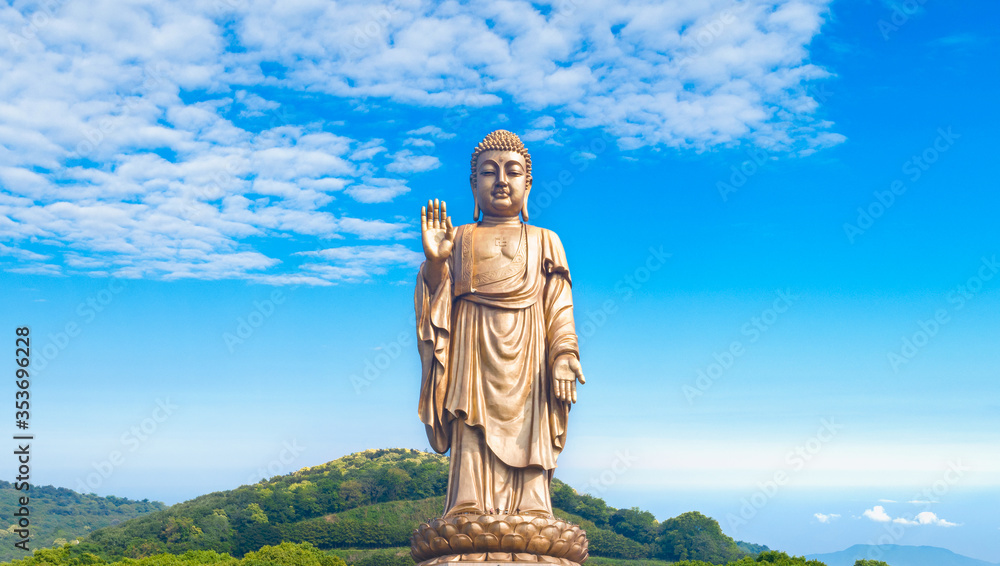 Lingshan Giant Buddha Tourism Scenic Area, Wuxi City, Jiangsu Province, China Lingshan Giant Buddha Tourism Scenic Area, Wuxi City, Jiangsu Province, China