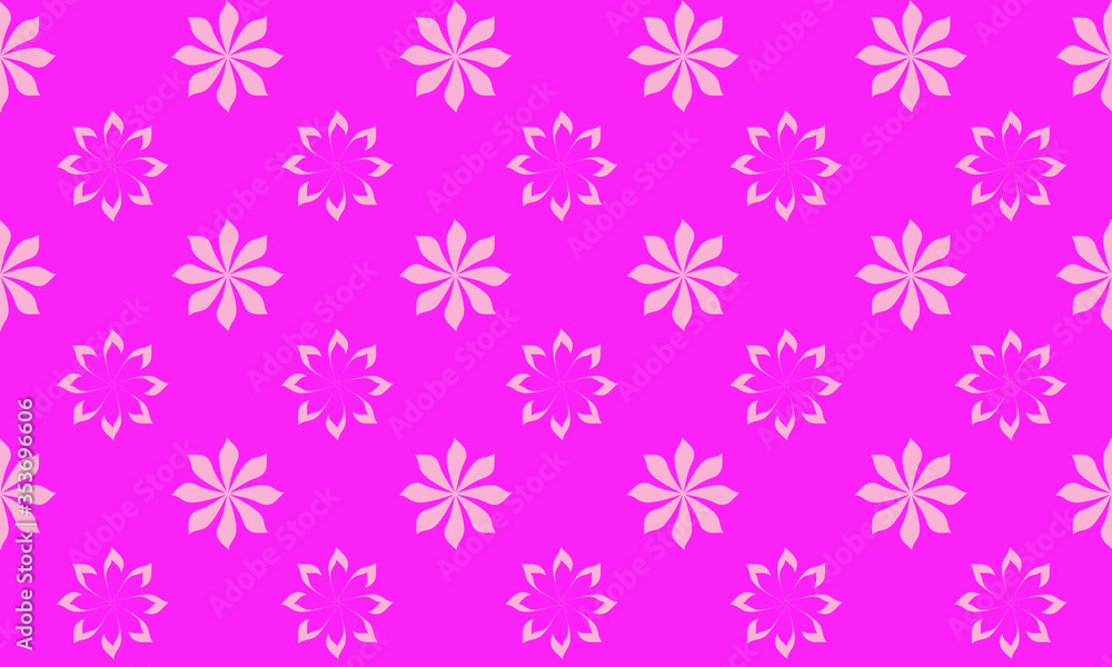 Abstract floral pattern on a pink background. Seamless vector texture for packaging, textile, fabric.
Abstract floral pattern on a pink background. Seamless vector texture for packaging, textile, fabric.