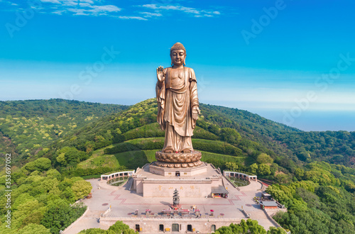 Lingshan Giant Buddha Tourism Scenic Area, Wuxi City, Jiangsu Province, China photo