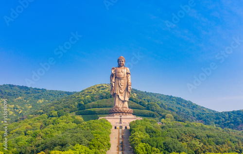 Lingshan Giant Buddha Tourism Scenic Area, Wuxi City, Jiangsu Province, China photo