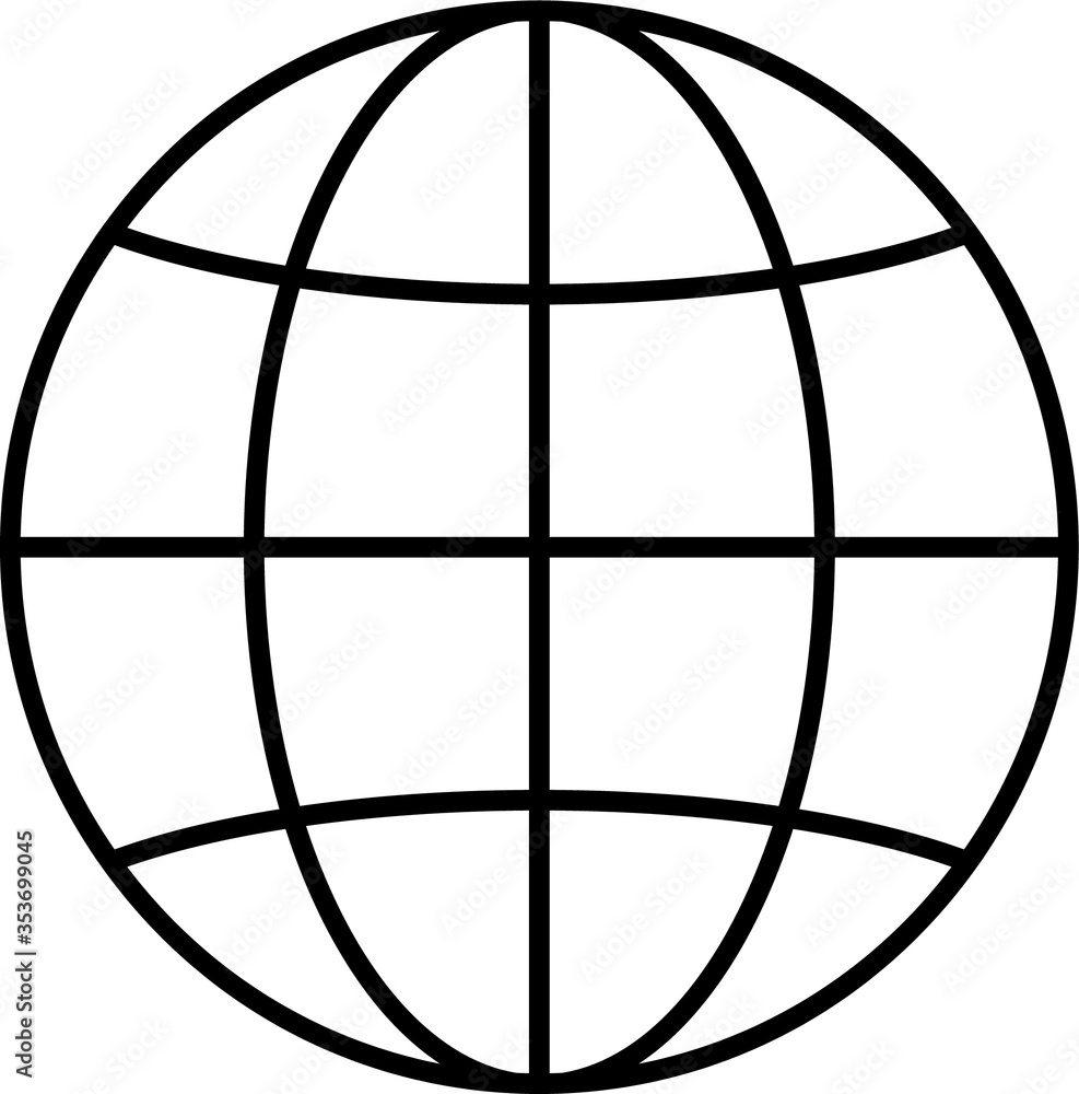 world web global icon vector eps world web global icon vector eps
