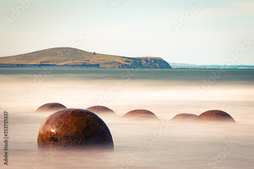 Fotografie Moeraki Boulders Neuseeland