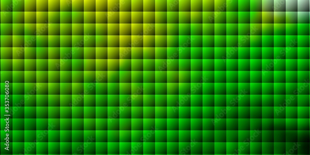 Light Green, Yellow vector template with rectangles. Light Green, Yellow vector template with rectangles.