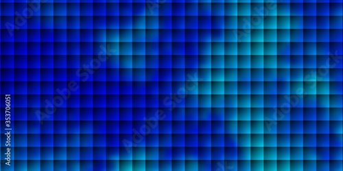 Light BLUE vector pattern in square style.