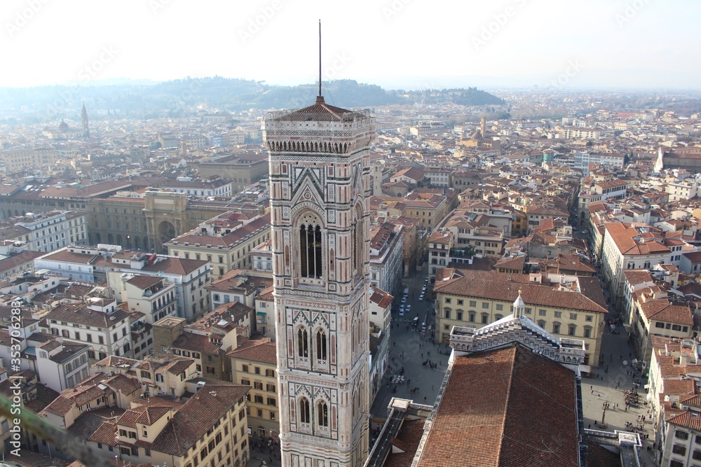 Vistas desde el Duomo de Florencia