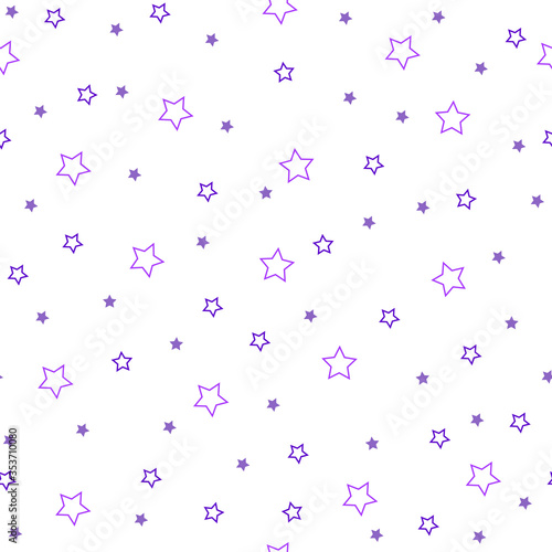Asterisks. Seamless pattern. Design for fabric, wrapping paper, background, wallpaper. Vector.