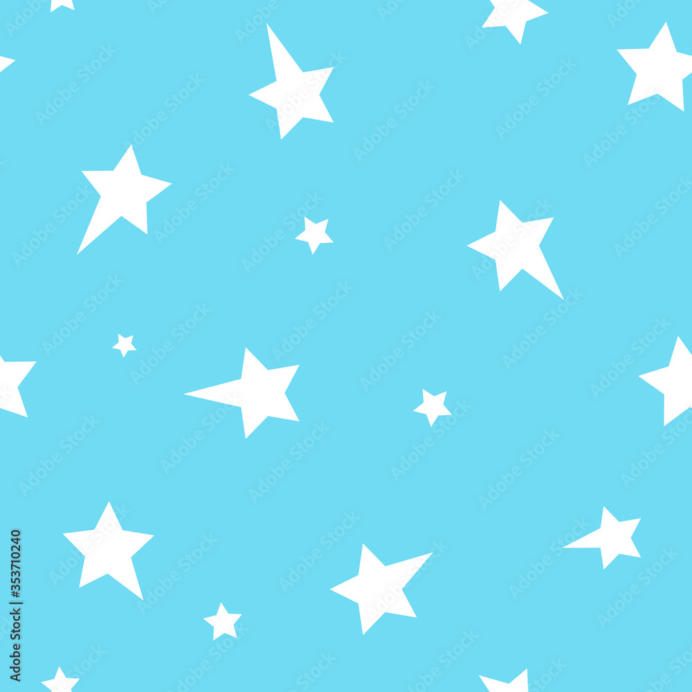 Asterisks. Seamless pattern. Design for fabric, wrapping paper, background, wallpaper. Vector. Asterisks. Seamless pattern. Design for fabric, wrapping paper, background, wallpaper. Vector.