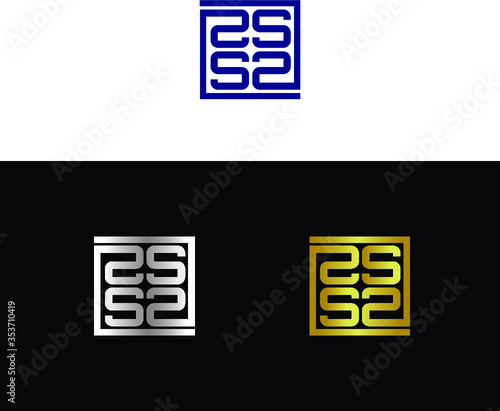Luxury and attractive letter S logo