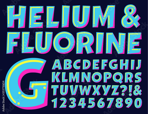A Fun and Whimsical Alphabet for Festive Occasions