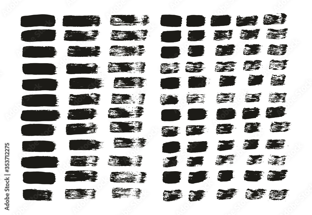 Flat Paint Brush Thin Straight Lines High Detail Abstract Vector Background Mix Set Flat Paint Brush Thin Straight Lines High Detail Abstract Vector Background Mix Set