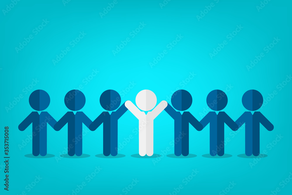 Teamwork icon, people together to success holding each team hands. Concept business teamwork vector illustration Teamwork icon, people together to success holding each team hands. Concept business teamwork vector illustration