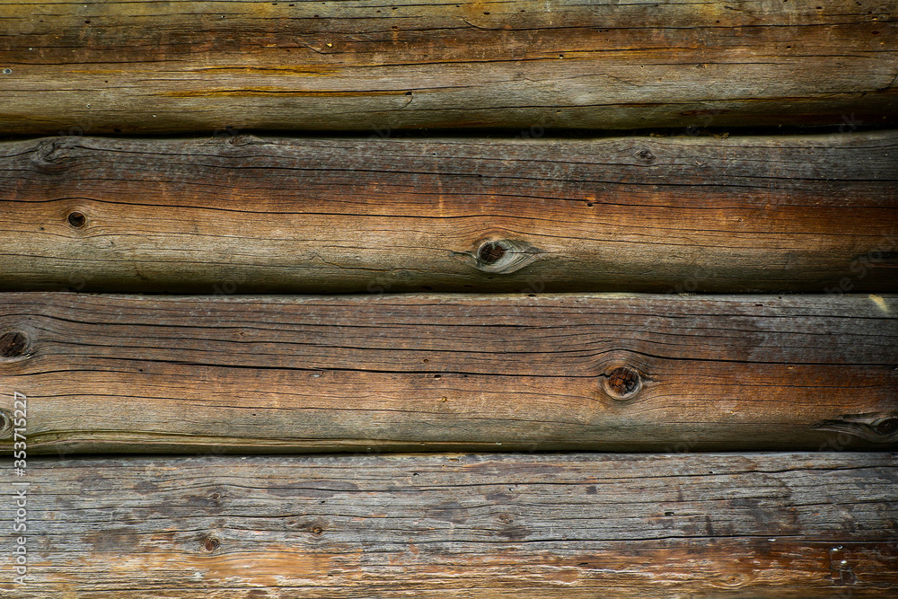 Fototapeta premium Drewniane bale