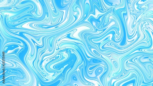 Digital art fractal background. Psychedelic futuristic abstract pattern.