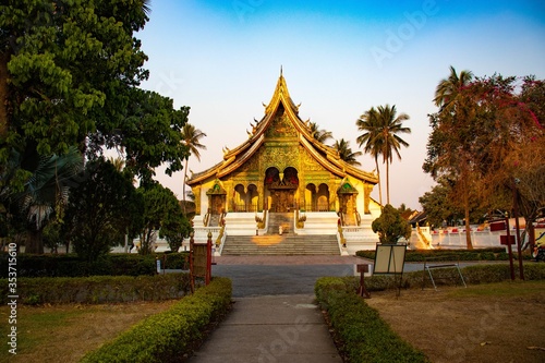 Wallpaper Mural A beautiful view of Luang Prabang city at Laos. Torontodigital.ca