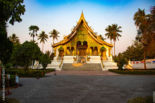 A beautiful view of Luang Prabang city at Laos.