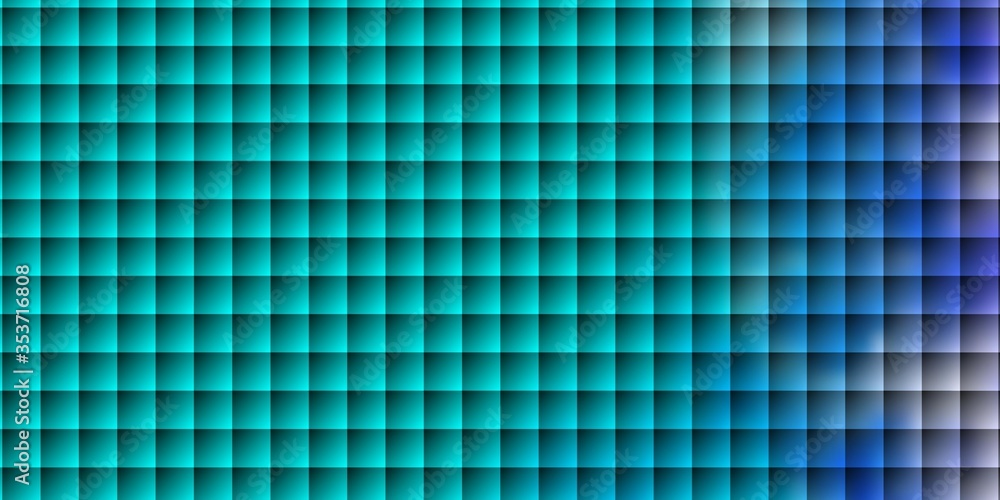 Light Pink, Blue vector pattern in square style.