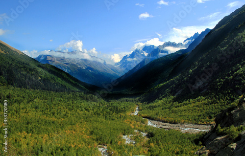 mountain landscape in the alps