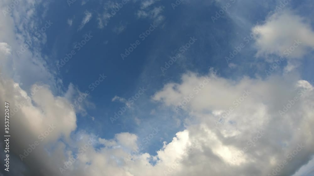 Blue sky with clouds background, Time lapse Blue sky with clouds background, Time lapse