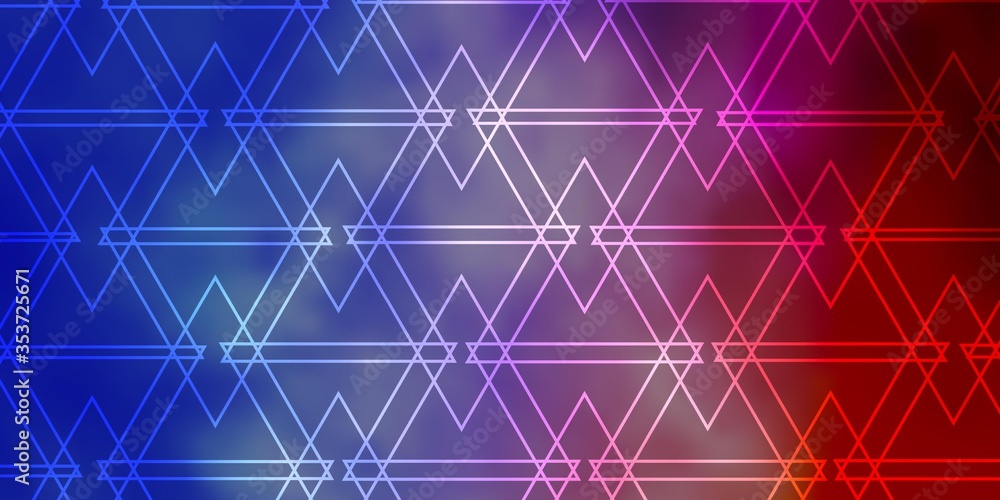 Light Blue, Red vector texture with triangular style. Decorative design in abstract style with triangles. Pattern for websites. Light Blue, Red vector texture with triangular style. Decorative design in abstract style with triangles. Pattern for websites.