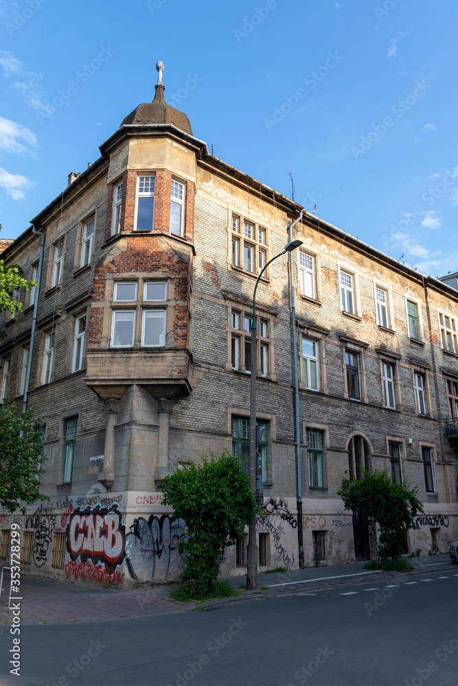 Old building in Krakow, Poland