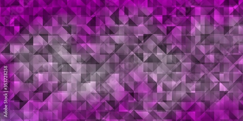 Light Pink vector texture with triangular style.