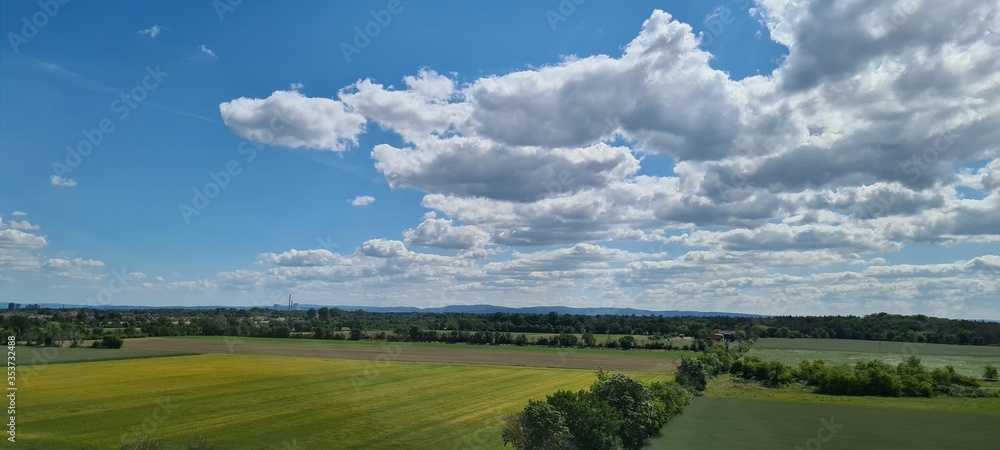 Obertshausen Landschaft mit Himmel Obertshausen Landschaft mit Himmel