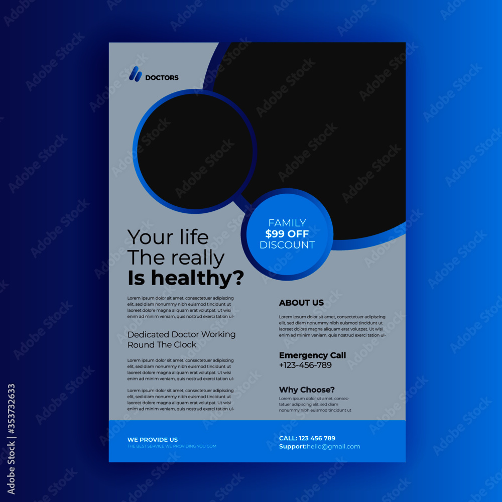 Medical and Doctor Flyer Templates