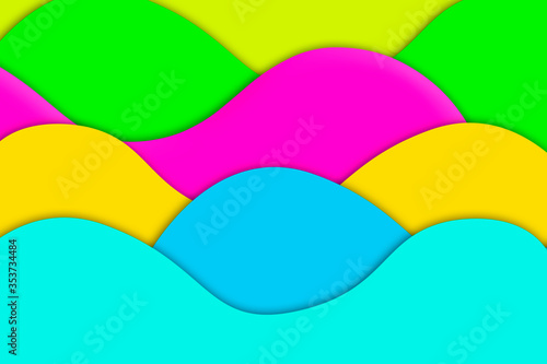 Colorful Paper Pattern And Colorful Paper Texture Background.