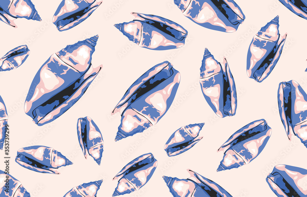 Seamless marine sea pattern. Seamless marine sea pattern.