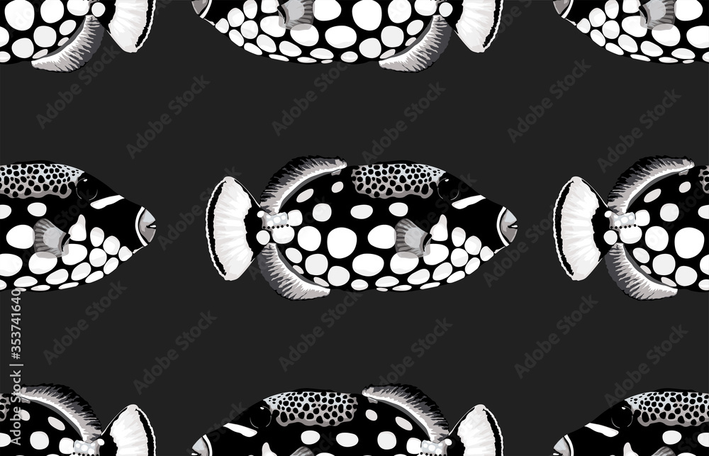 Seamless marine sea pattern. Seamless marine sea pattern.