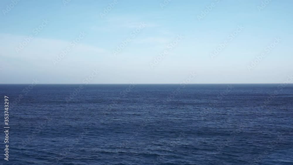 KAS, ANTALYA, TURKEY, MAY 22, 2020: Video of waves in a windy sunny morning with a blue sky. Kaputas Beach. KAS, ANTALYA, TURKEY, MAY 22, 2020: Video of waves in a windy sunny morning with a blue sky. Kaputas Beach.