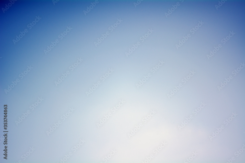 Blank empty abstract blue background