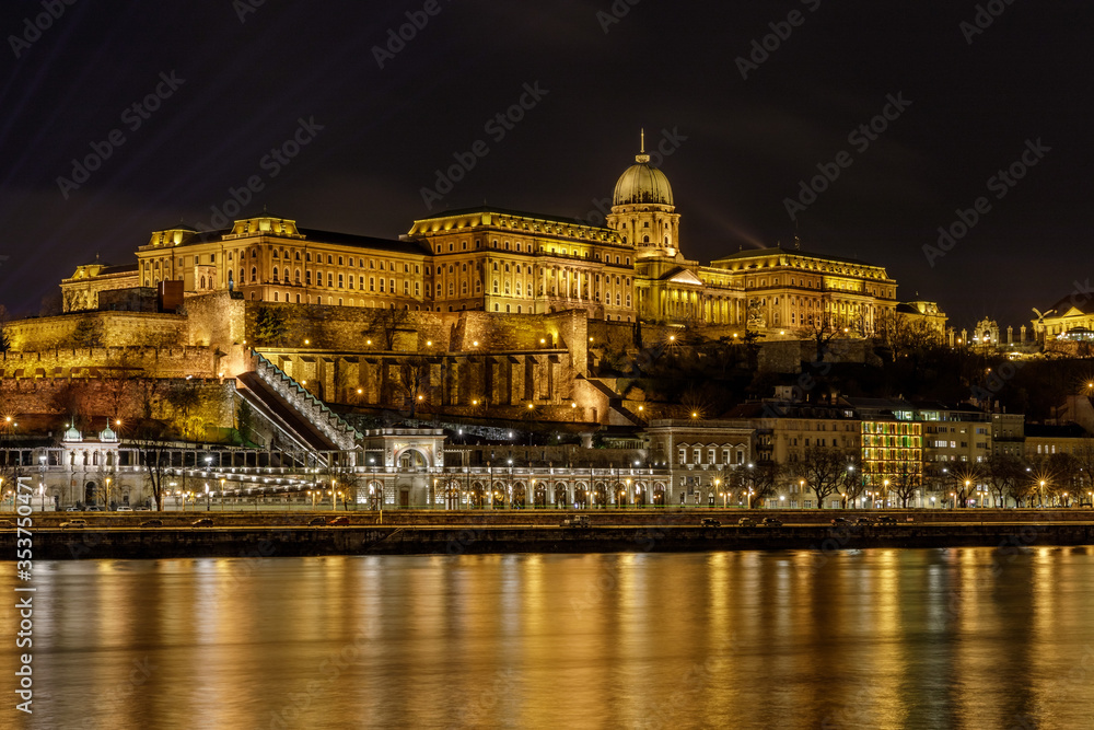 Royal Palace (Buda Palace) of Hungary from Budapest