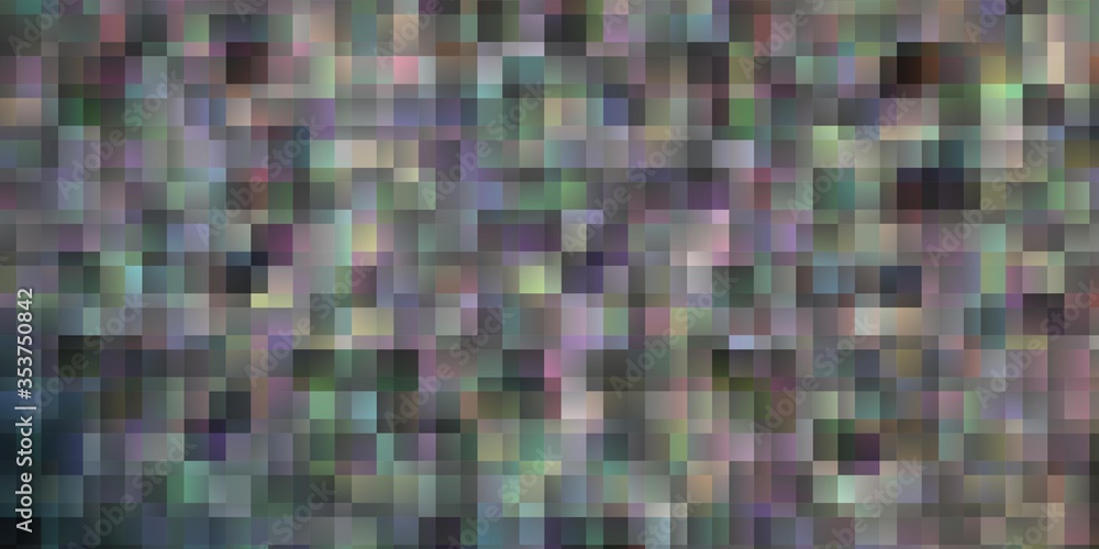 Fototapeta premium Light Gray vector backdrop with rectangles.