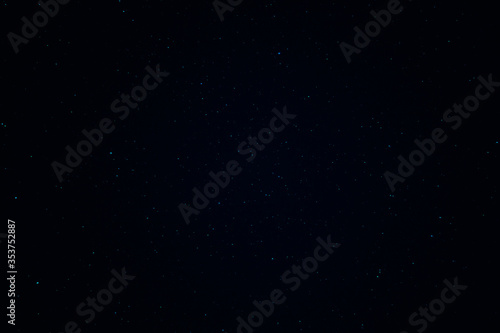 Black sky with stars at night