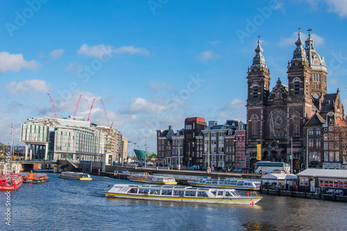 Photography canal in amsterdam