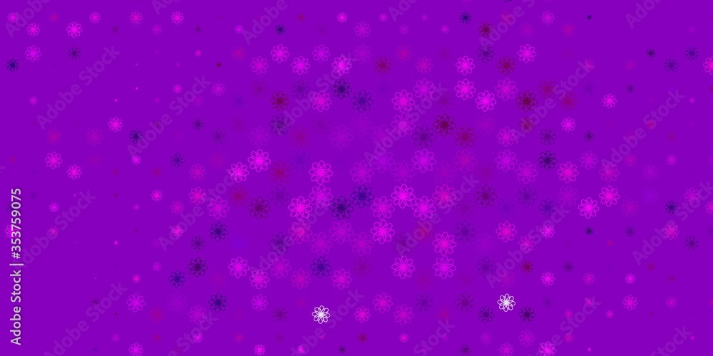 Light Purple vector backdrop with curves.