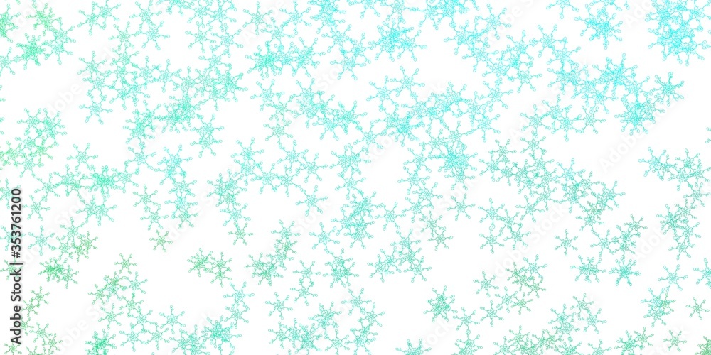 Light Green vector texture with wry lines. Light Green vector texture with wry lines.