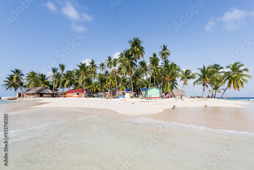 Beach in San Blas Island, Panama