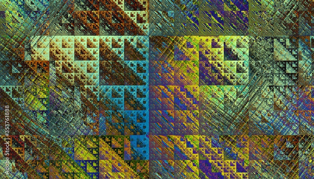 Fototapeta premium Abstract fractal pattern.