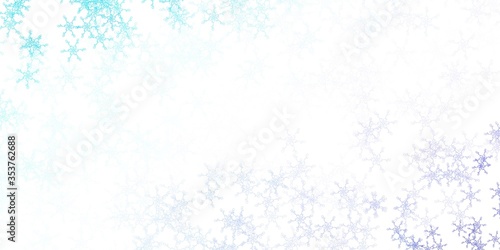 Light Pink, Blue vector background with lines.