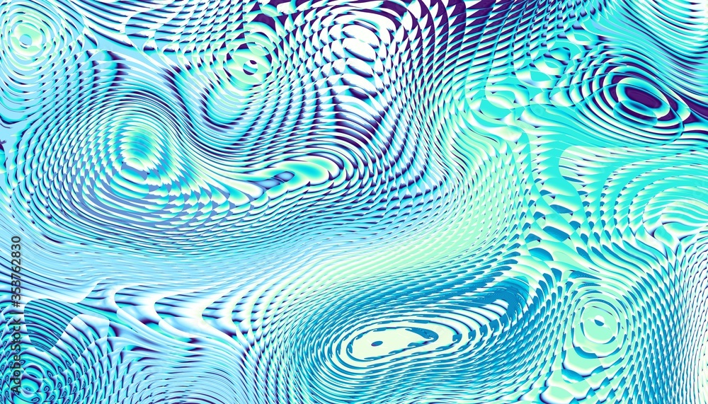 Digital art fractal background. Psychedelic futuristic abstract pattern. Digital art fractal background. Psychedelic futuristic abstract pattern.