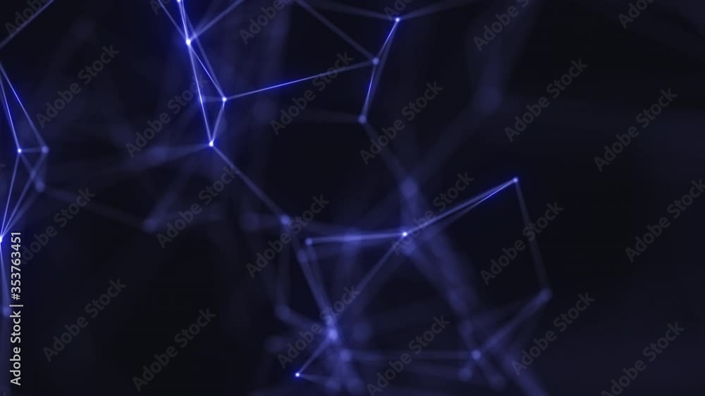 Abstract technology Plexus background from animated lines and dots. Looping seamless space geometrical backdrop Abstract technology Plexus background from animated lines and dots. Looping seamless space geometrical backdrop