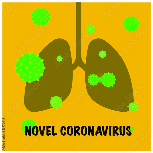 Coronavirus outbreak and coronaviruses influenza background. Coronavirus 2019-nCoV. Pandemic medical health risk, immunology, virology, epidemiology concept.
