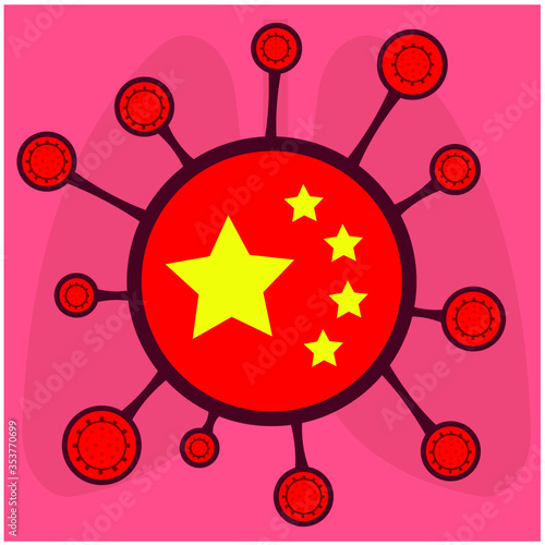 Coronavirus outbreak and coronaviruses influenza background. Coronavirus 2019-nCoV. Pandemic medical health risk, immunology, virology, epidemiology concept.