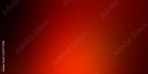 Light Orange vector texture in rectangular style. Colorful illustration with gradient rectangles and squares. Best design for your ad, poster, banner.