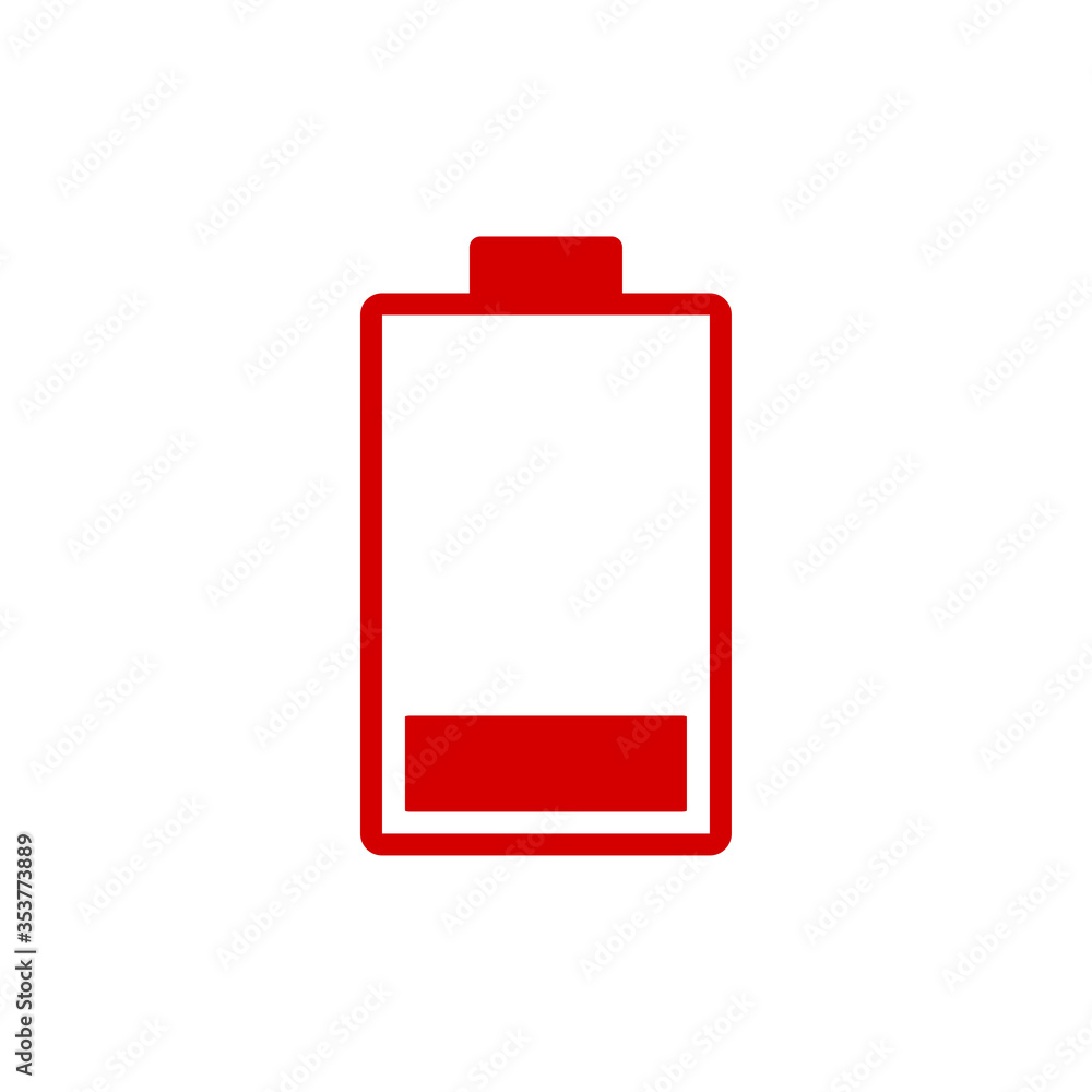 battery icon vector design template battery icon vector design template