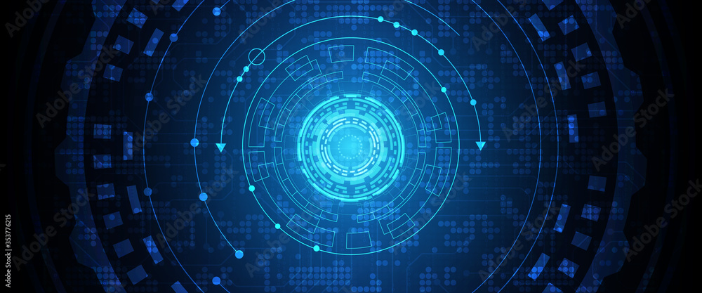 Circuit technology background Circuit technology background